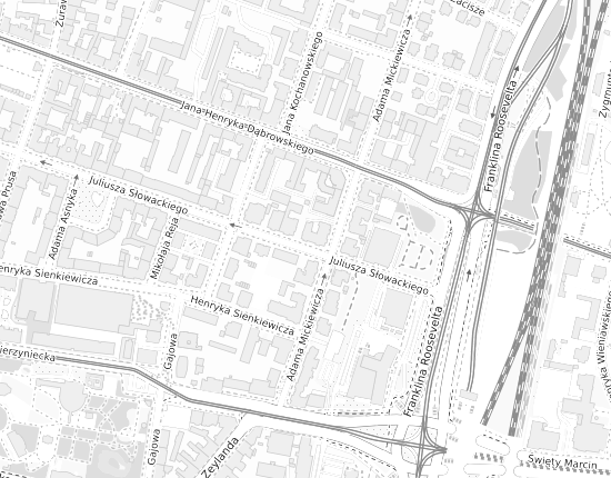 Mapa z adresem organizacji