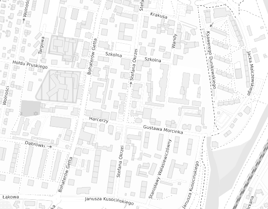 Mapa z adresem organizacji