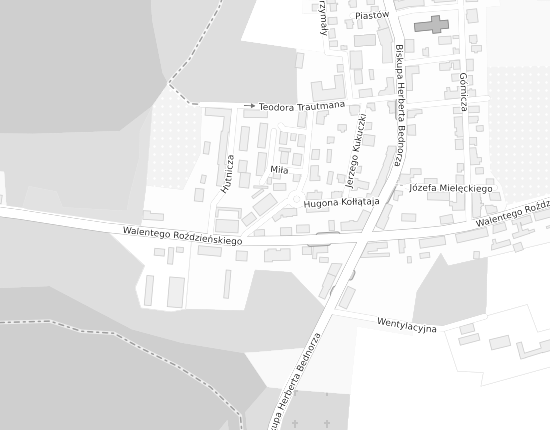 Mapa z adresem organizacji