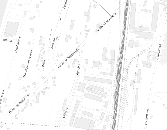 Mapa z adresem organizacji