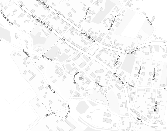 Mapa z adresem organizacji