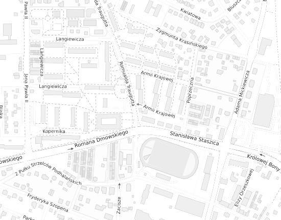 Mapa z adresem organizacji