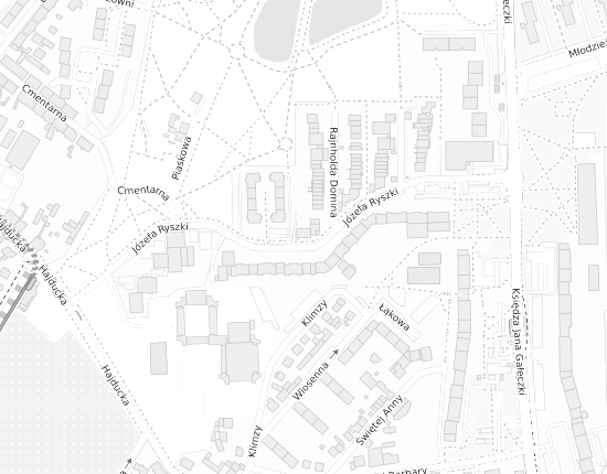 Mapa z adresem organizacji