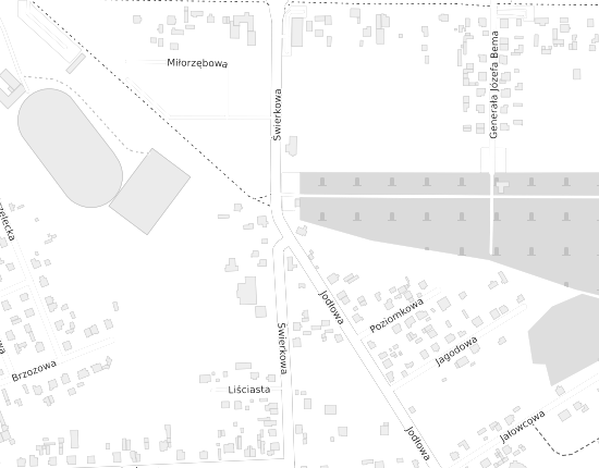 Mapa z adresem organizacji