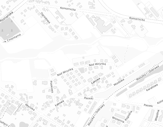 Mapa z adresem organizacji