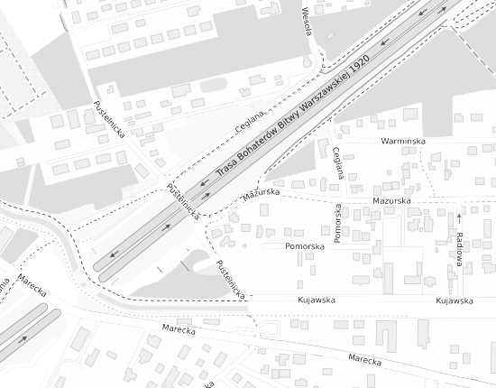 Mapa z adresem organizacji