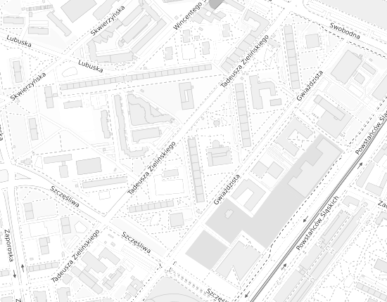 Mapa z adresem organizacji