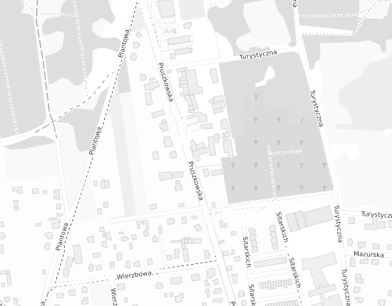 Mapa z adresem organizacji