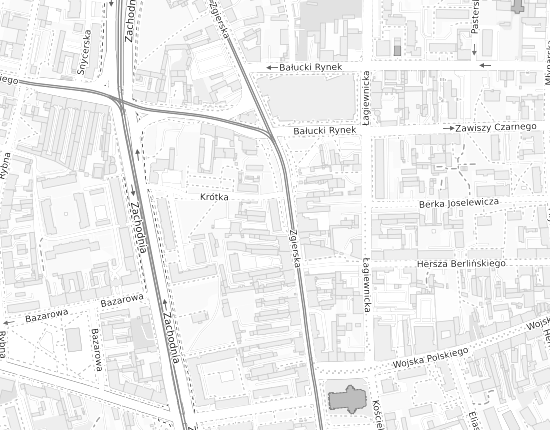 Mapa z adresem organizacji