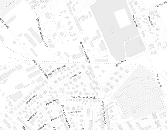 Mapa z adresem organizacji