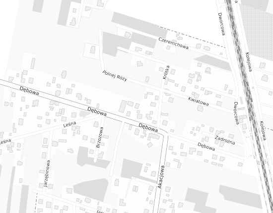 Mapa z adresem organizacji
