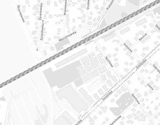 Mapa z adresem organizacji