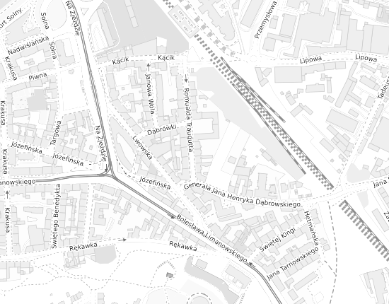 Mapa z adresem organizacji