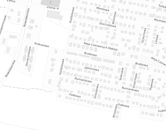 Mapa z adresem organizacji