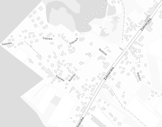 Mapa z adresem organizacji