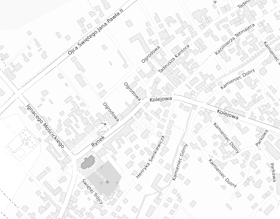 Mapa z adresem organizacji