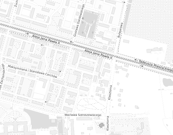 Mapa z adresem organizacji
