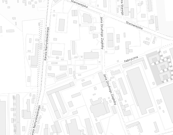 Mapa z adresem organizacji