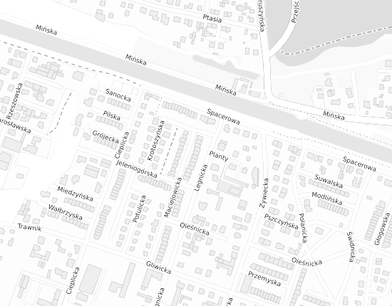 Mapa z adresem organizacji