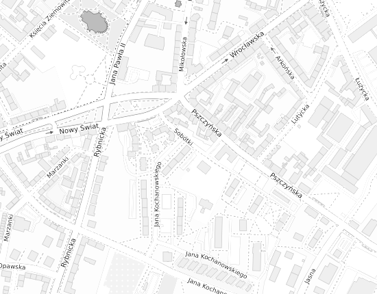 Mapa z adresem organizacji