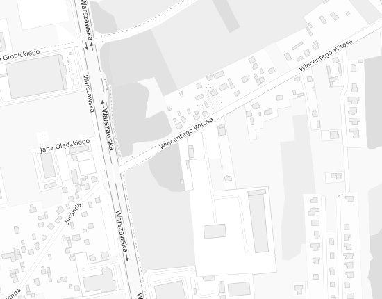 Mapa z adresem organizacji