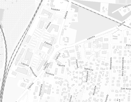 Mapa z adresem organizacji
