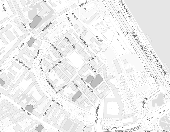 Mapa z adresem organizacji