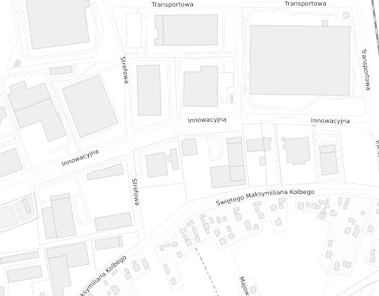 Mapa z adresem organizacji