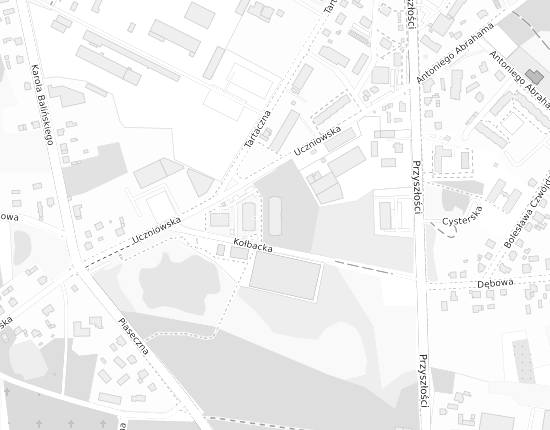 Mapa z adresem organizacji