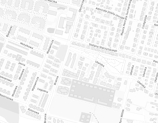 Mapa z adresem organizacji