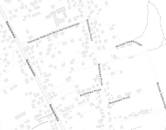 Mapa z adresem organizacji