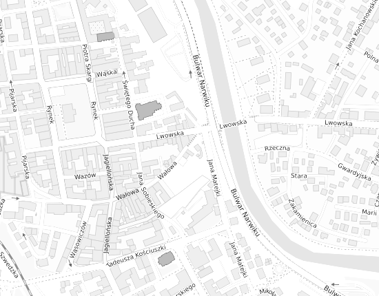Mapa z adresem organizacji