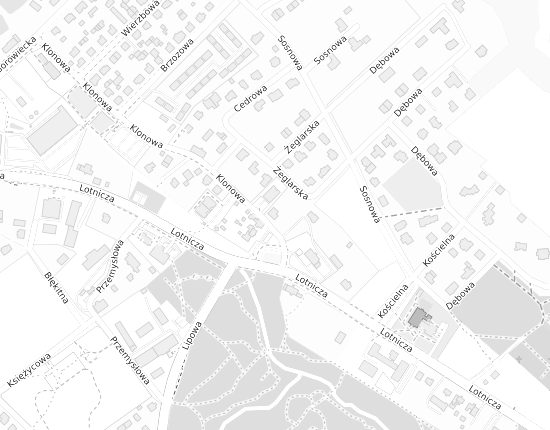 Mapa z adresem organizacji