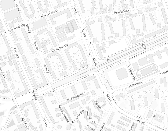 Mapa z adresem organizacji