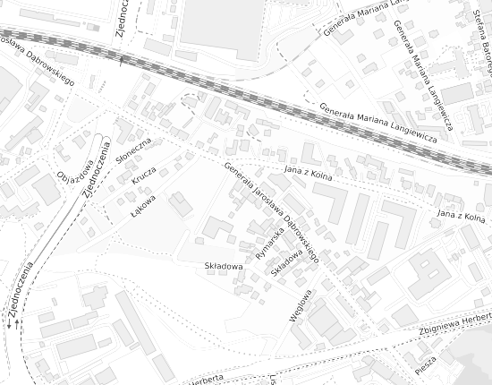 Mapa z adresem organizacji