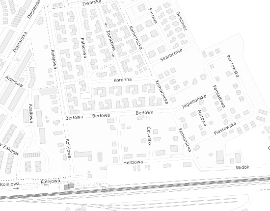 Mapa z adresem organizacji