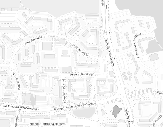 Mapa z adresem organizacji