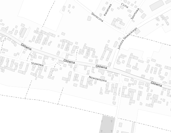 Mapa z adresem organizacji