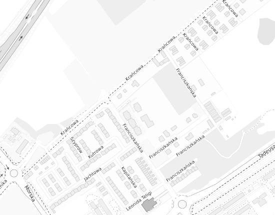 Mapa z adresem organizacji