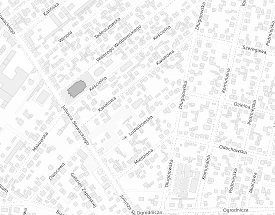 Mapa z adresem organizacji