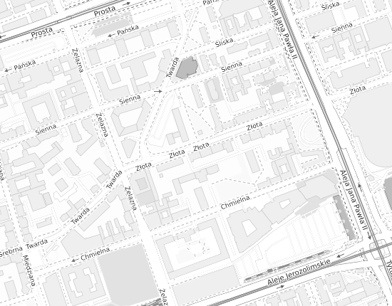 Mapa z adresem organizacji