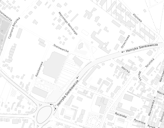 Mapa z adresem organizacji