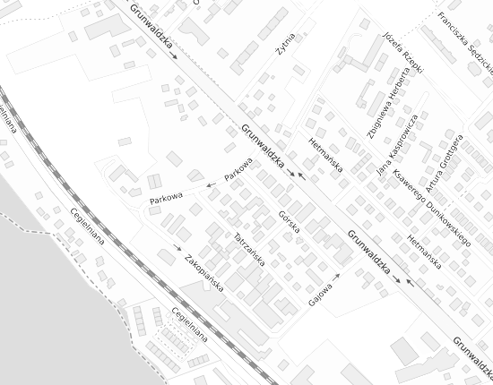 Mapa z adresem organizacji