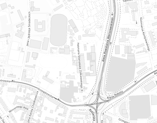 Mapa z adresem organizacji