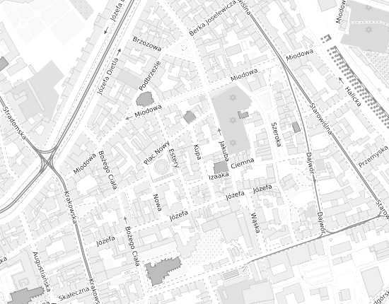 Mapa z adresem organizacji
