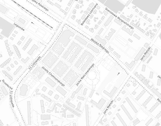 Mapa z adresem organizacji