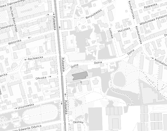 Mapa z adresem organizacji