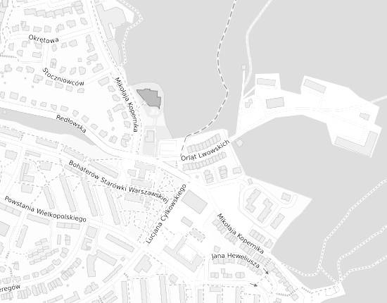 Mapa z adresem organizacji