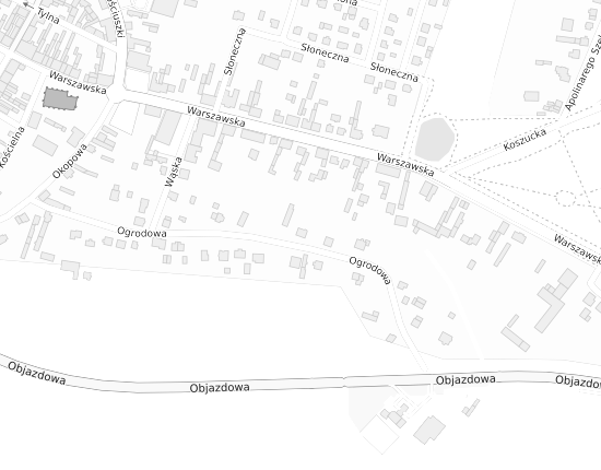 Mapa z adresem organizacji