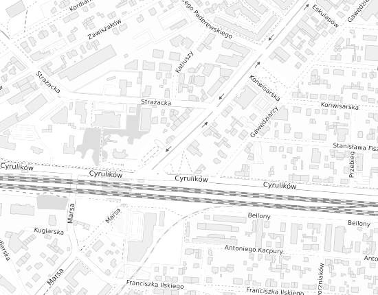 Mapa z adresem organizacji